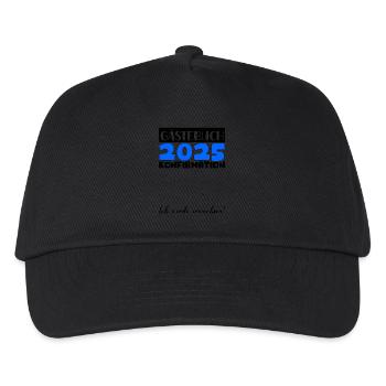 Confirmation 2025 Guest Book Decoration Girls Boys - Kids’ Baseball Cap - black - Front