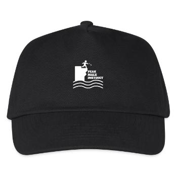 Peak Male Instinct Adventurous Men - Kids’ Baseball Cap - black - Front