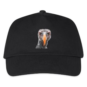 Geier - Kinder Basecap - Schwarz - Vorne