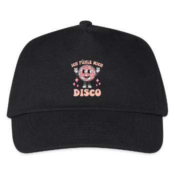 J’ai l’impression que je vais aller à la soirée disco, fêter la danse disco - Casquette de baseball Enfant - noir - Devant
