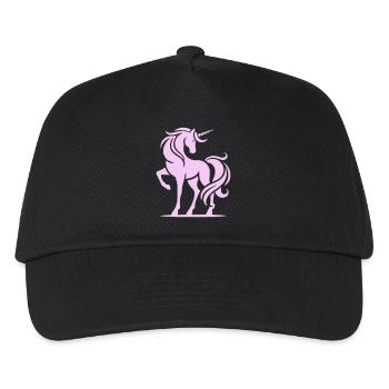 unicorn - Kids’ Baseball Cap - black - Front
