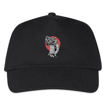 Pop Culture Aamurai boombox - Kids’ Baseball Cap - black - Front
