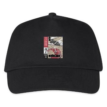 Katana Duel Ninja vs Samurai - Kids’ Baseball Cap - black - Front