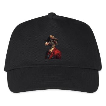 Geier - Kinder Basecap - Schwarz - Vorne