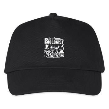 Biologist I am A Biologist Not A Magician - Kids’ Baseball Cap - black - Front