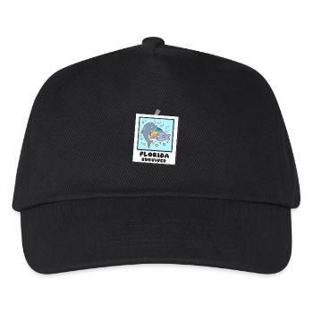 FloridaMore Survivor USA funny - Kids’ Baseball Cap - black - Front