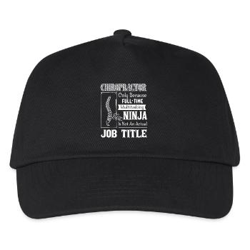 Chiropractor Is Not An Official Job Title - Kids’ Baseball Cap - black - Front