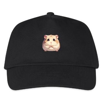 Hamster - Kids’ Baseball Cap - black - Front