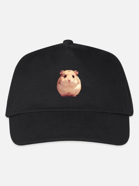 Hamster - Kinder Basecap - Schwarz