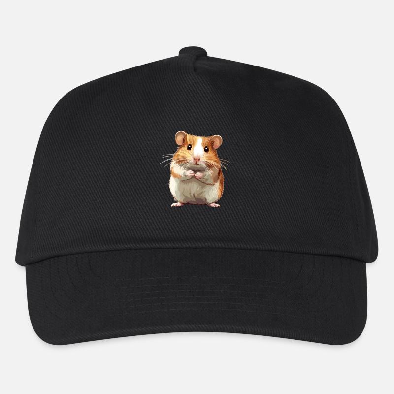 Hamster - Kinder Basecap - Schwarz