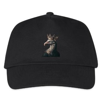 Geier - Kinder Basecap - Schwarz - Vorne