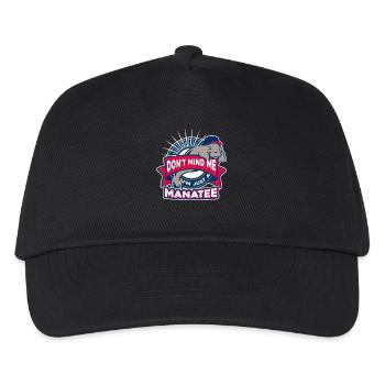 Manatee I am Just A Manatee - Kids’ Baseball Cap - black - Front