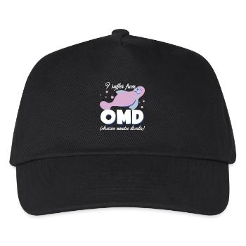 Manatee Obsessive Manatee Disorder - Kids’ Baseball Cap - black - Front