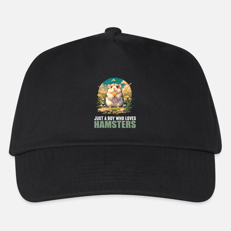 Hamster - Casquette de baseball Enfant - noir
