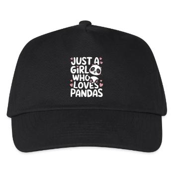Panda Ours Panda Animal Pandas - Casquette de baseball Enfant - noir - Devant