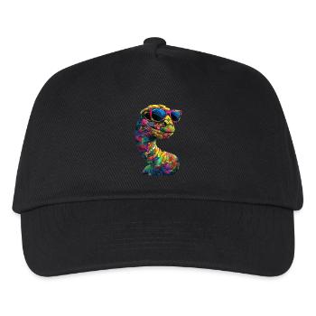 Wurm - Kinder Basecap - Schwarz - Vorne