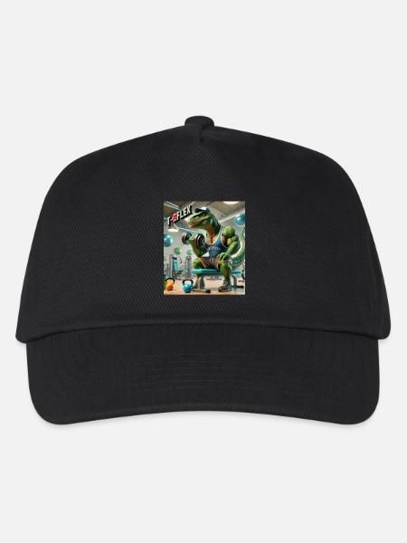 Dino T RFLEX - Kinder Basecap - Schwarz
