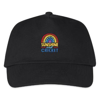 Sunbeams and cricketers - Kids’ Baseball Cap - black - Front