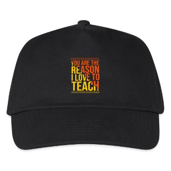 Middle School Teachers - Kids’ Baseball Cap - black - Front