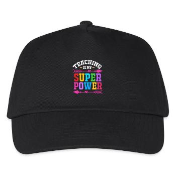 Middle School Teachers - Kids’ Baseball Cap - black - Front