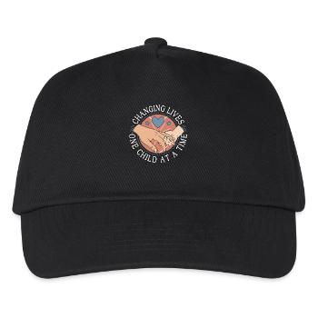 Thank You Gifts for Adoptive Parents Foster Parents - Kids’ Baseball Cap - black - Front