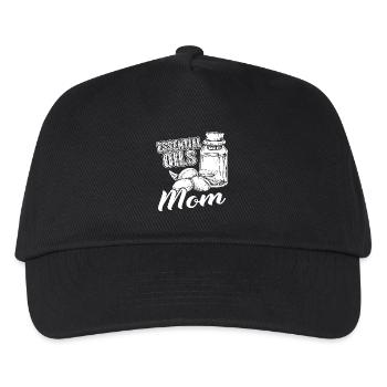 Essential Oil Essential Oils Mom - Kids’ Baseball Cap - black - Front