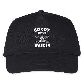 Chef Go Cry In The Walk In - Kinder Basecap - Schwarz - Vorne