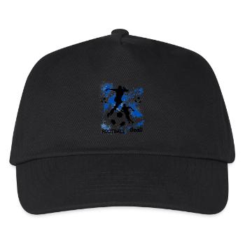 Football - Kids’ Baseball Cap - black - Front