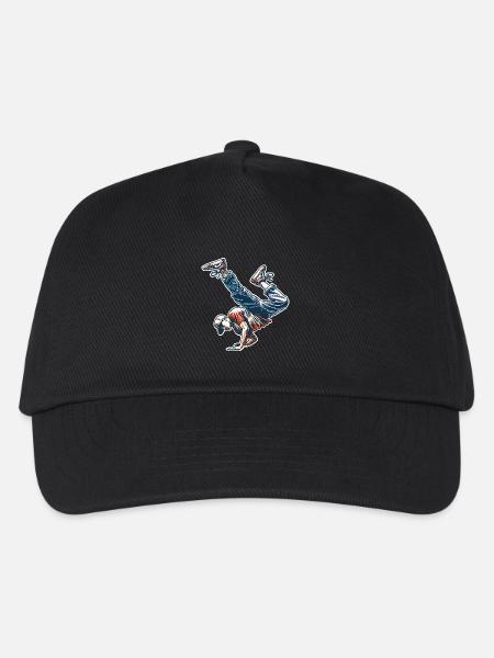 Breakdance - Casquette de baseball Enfant - noir