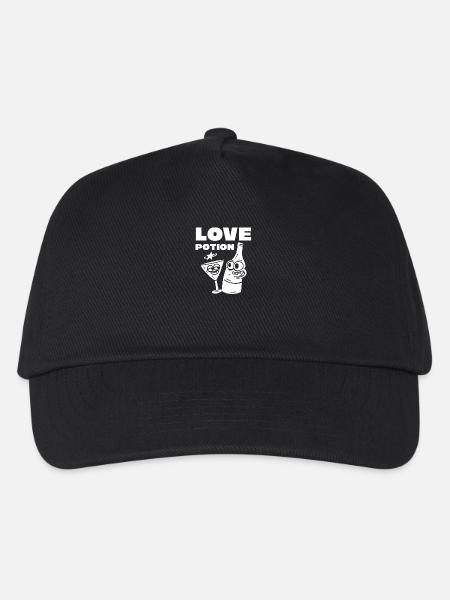 Love Potion - Kinder Basecap - Schwarz