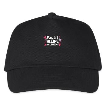 Le petit valentin de papa - Casquette de baseball Enfant - noir - Devant