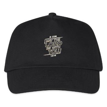 May the lord be with you - Kids’ Baseball Cap - black - Front