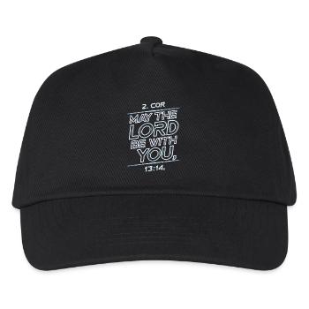 May the lord be with you - Kids’ Baseball Cap - black - Front