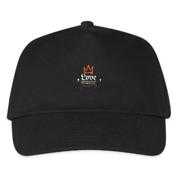 Streetwear Saint-Valentin - Casquette de baseball Enfant - noir - Devant