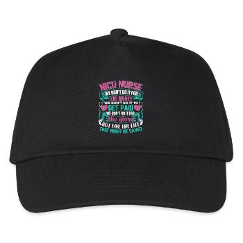 Nice Nurse Awesome Nice Nurse - Kids’ Baseball Cap - black - Front