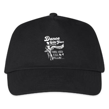 Ballet Dancer Dance Ballet With Heart - Kids’ Baseball Cap - black - Front