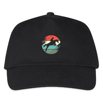 Show Jumping Show Jumping - Kids’ Baseball Cap - black - Front