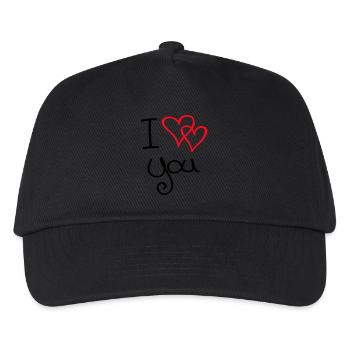 i love you - Kids’ Baseball Cap - black - Front