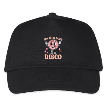 J’ai l’impression que je vais aller à la soirée disco, fêter la danse disco - Casquette de baseball Enfant - noir - Devant