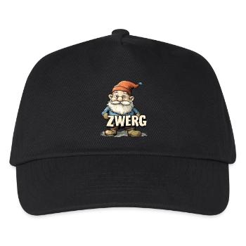 Nain de jardin - Casquette de baseball Enfant - noir - Devant