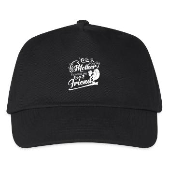 Mother's Day Mother Forever Friend - Kids’ Baseball Cap - black - Front