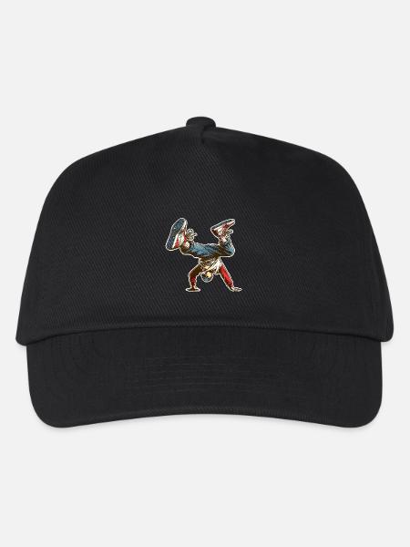 Breakdance - Casquette de baseball Enfant - noir