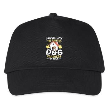 Pawsitively The Funniest Dog Trainers In Town - Kinder Basecap - Schwarz - Vorne