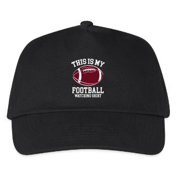 American Football - Kinder Basecap - Schwarz - Vorne