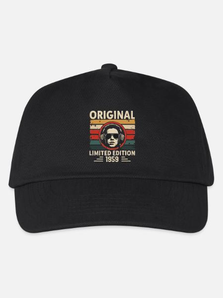 Original 1959 Retro Birthday 1959 Vintage 1959 - Kids’ Baseball Cap - black