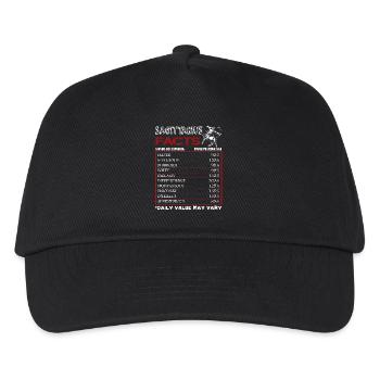 Sagittarius Facts Horoscope Sign Of Zodiac - Kids’ Baseball Cap - black - Front