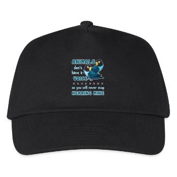 Parrot Love Parrot - Kids’ Baseball Cap - black - Front