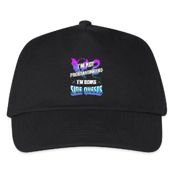 procrastinating1 - Kids’ Baseball Cap - black - Front