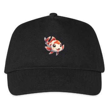 Koi Koi Carp - Kids’ Baseball Cap - black - Front