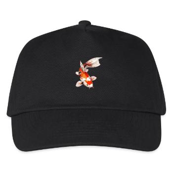 Koi Koi Carp - Kids’ Baseball Cap - black - Front